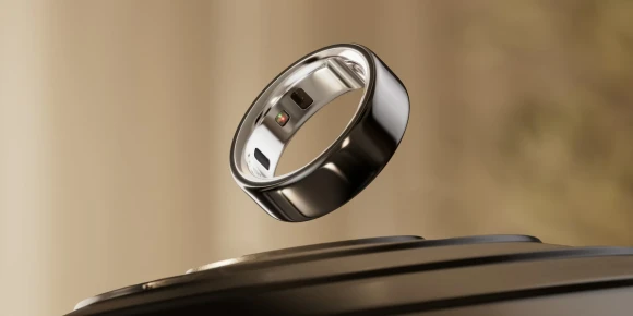 Smart Ring 4, Size 06 (16,5), Black — Smart Ring, Oura