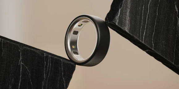 Smart Ring, Matte Black, Size 06 (16.5) — Smart Ring, Oura