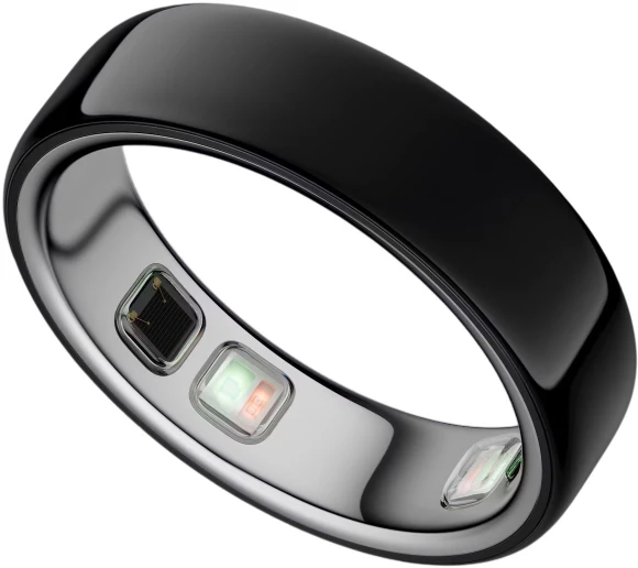 Smart Ring, Size 08 (18.2), Black — Smart Ring, Oura