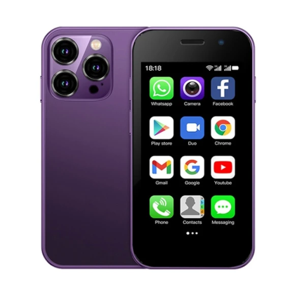 XS15 Pro Smartphone, Purple — Smartphones, SOYES