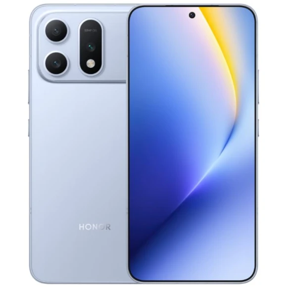 Mobile phone, 12GB RAM + 256GB storage, Blue — Smartphones, Honor
