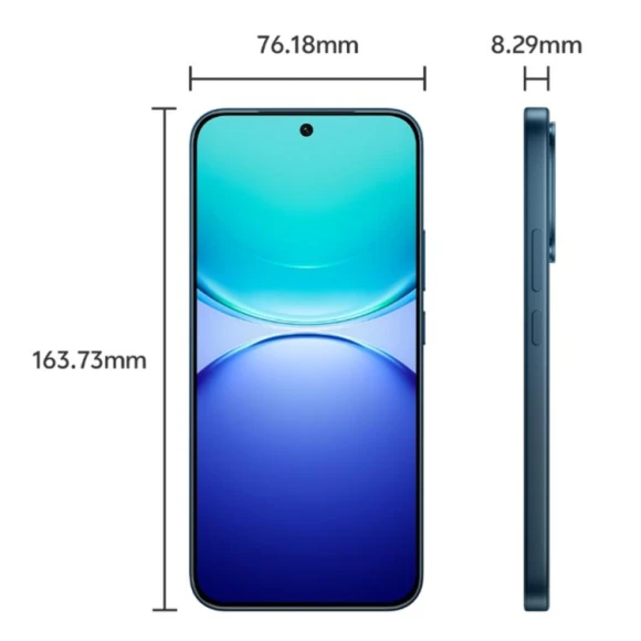 Y600 Turbo 8GB RAM + 256GB Storage Mobile Phone, Blue — Smartphones, VIVO