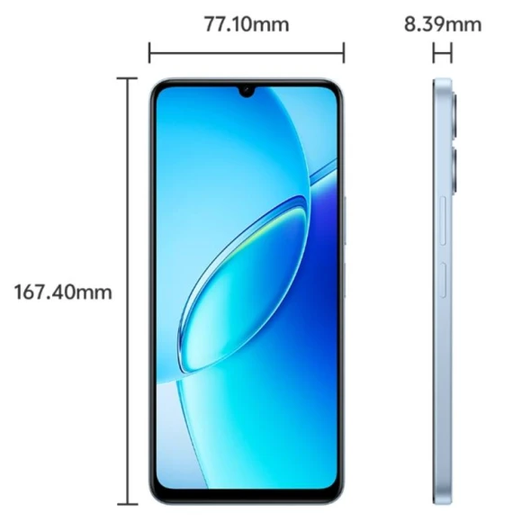 8GB RAM + 256GB storage Cyan phone — Smartphones, VIVO