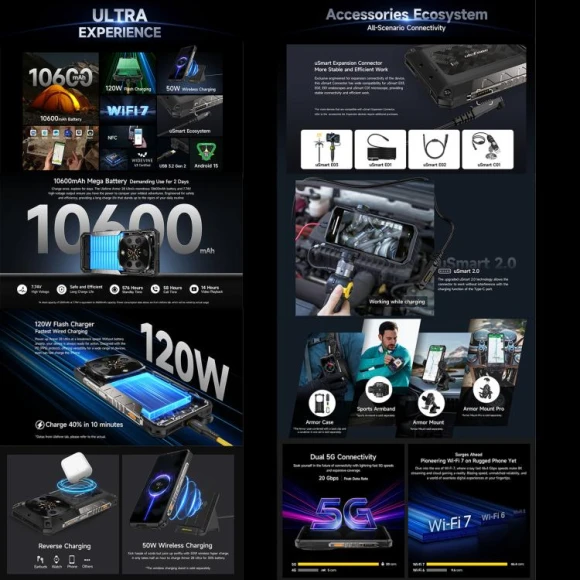 Armor 28 Ultra Thermal Version Rugged Phone — Smartphones, Ulefone