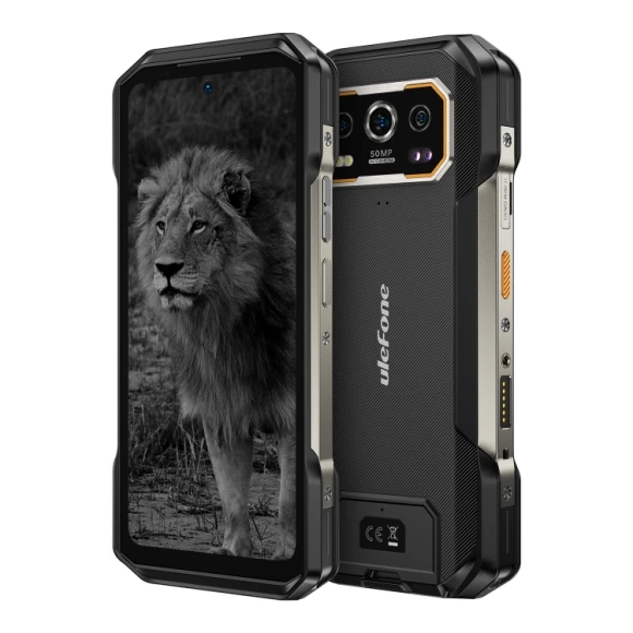 Rugged Phone, Black, 12GB+256GB — Smartphones, Ulefone