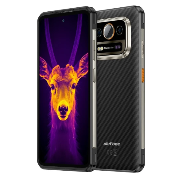 Rugged phone, Frost Black, 8GB+256GB — Smartphones, Ulefone