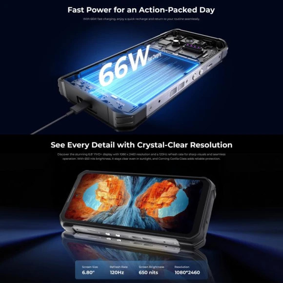 Rugged Phone — Smartphones, OUKITEL