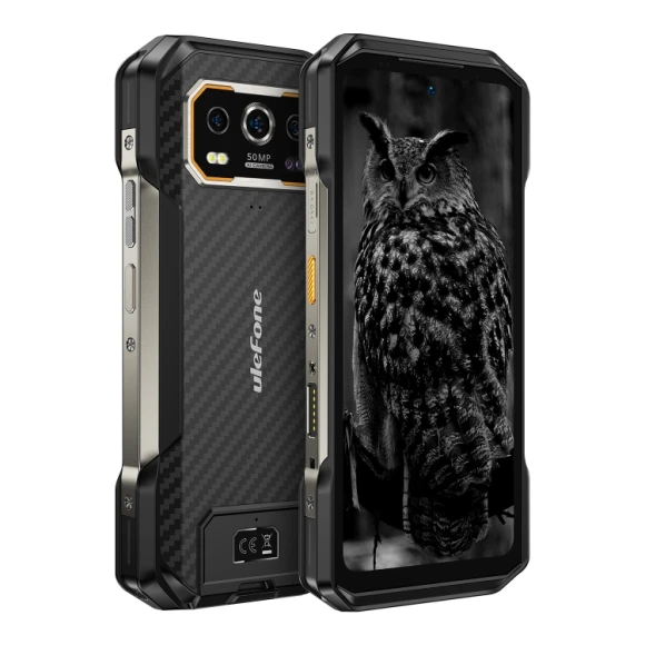 Rugged smartphone, 12GB+256GB, Black — Smartphones, Ulefone