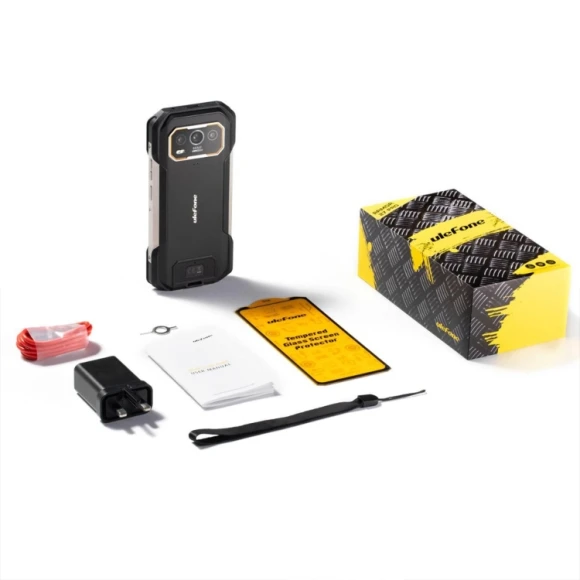 Rugged smartphone, 12GB+256GB, Black — Smartphones, Ulefone