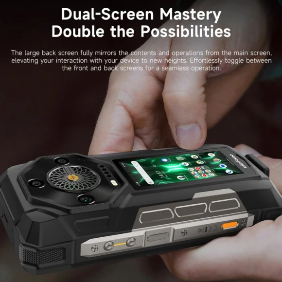 Rugged smartphone, Black, 512GB — Smartphones, Ulefone