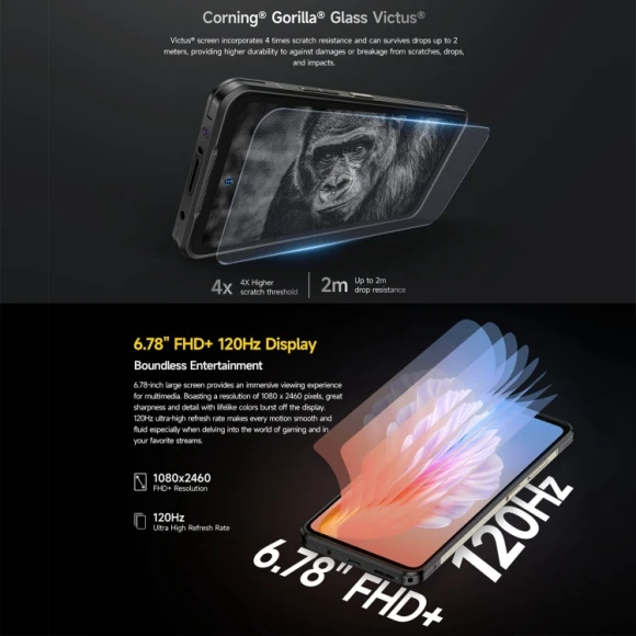 Rugged smartphone, Black — Smartphones, Ulefone