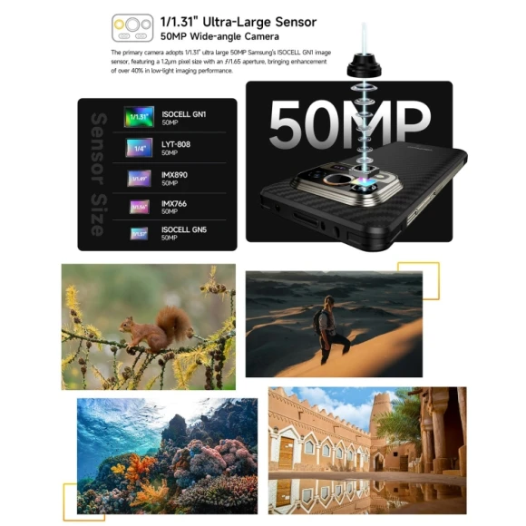 Rugged smartphone, Black — Smartphones, Ulefone