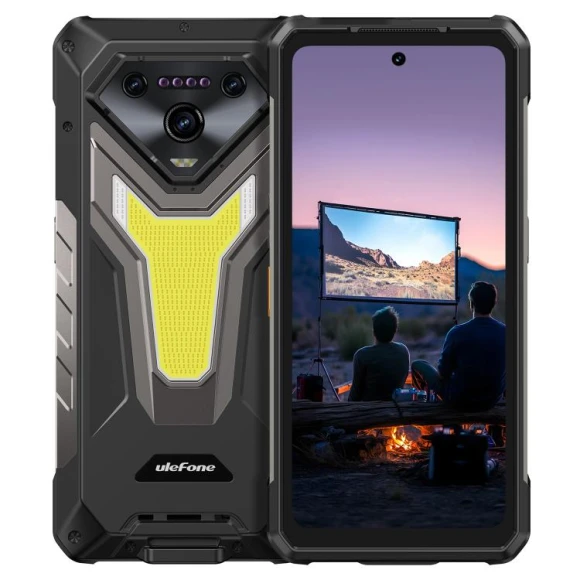 Rugged Smartphone with Projector, Black — Smartphones, Ulefone