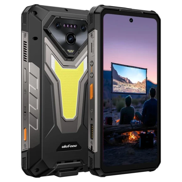 Rugged Smartphone with Projector, Black — Smartphones, Ulefone