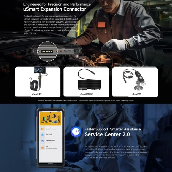 Rugged Smartphone with Projector, Black — Smartphones, Ulefone
