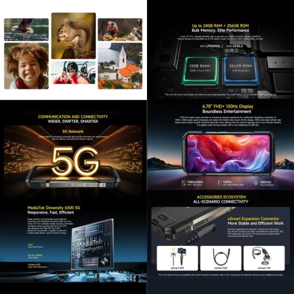 Rugged smartphone — Smartphones, Ulefone