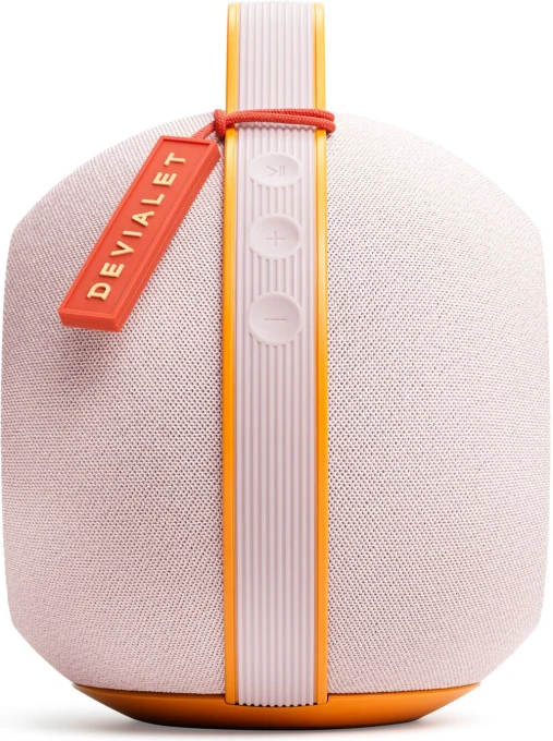 Mania Cloud Pink Rose Bloom Portable Smart Speaker with Cocoon Gift Case — Smart Speaker, Devialet
