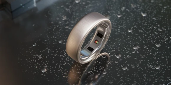 Smart Ring 4, Size 14 (23.1), Matte Silver — Smart Ring, Oura