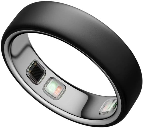 Smart Ring, Matte Black, Size 10 (19.8) — Smart Ring, Oura