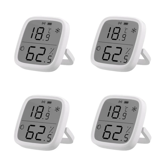 Temperature and Humidity Sensor, 4-Piece Set — Temperature & Humidity Sensor, Sonoff