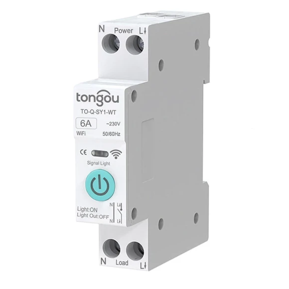 Smart circuit breaker switch, white — Smart Switch, Tongou