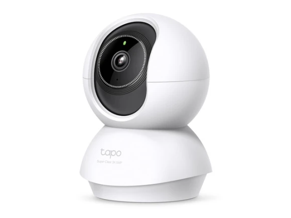 Pan/tilt home security Wi-Fi camera — Security Camera, TP-Link