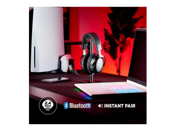 Gaming Headset, Black — Wireless Earbuds, HyperX