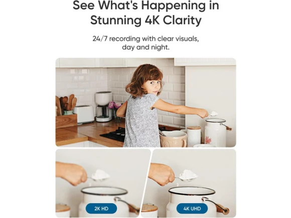 Indoor Security Camera, 4K — Security Camera, eufy