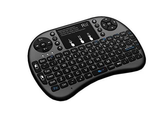 Mini Bluetooth Keyboard with Touchpad, Black — Bluetooth Keyboard, Rii