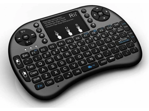 Wireless Mini Keyboard with Touchpad — Bluetooth Keyboard, Rii