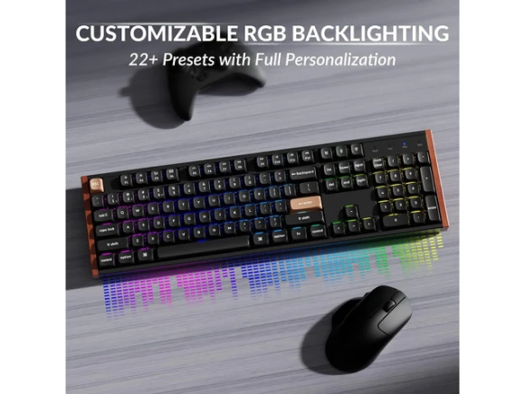 K10 HE Wireless Full-Size Keyboard — Bluetooth Keyboard, Keychron