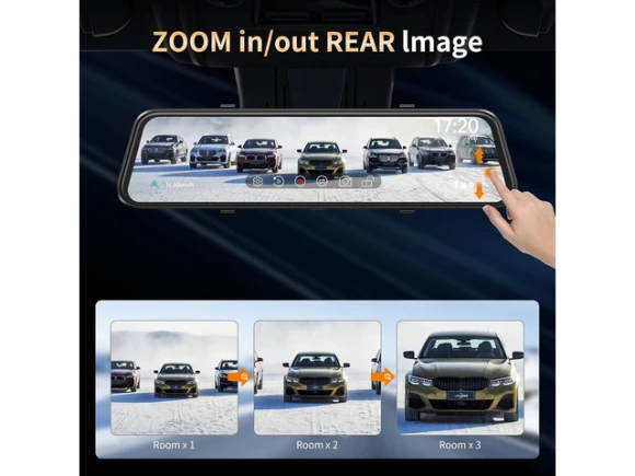 Mirror Dash Camera — Dash Cam, JOMISE