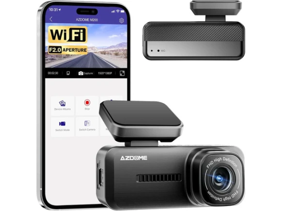Single-Channel Dash Cam — Dash Cam, AZDOME