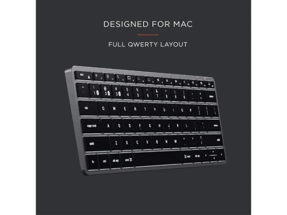 Slim X1 Backlit Bluetooth Keyboard — Bluetooth Keyboard, Satechi