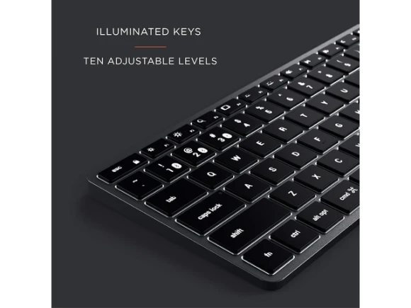 Slim X1 Backlit Bluetooth Keyboard — Bluetooth Keyboard, Satechi