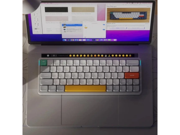 White 60% Keyboard — Bluetooth Keyboard, NuPhy
