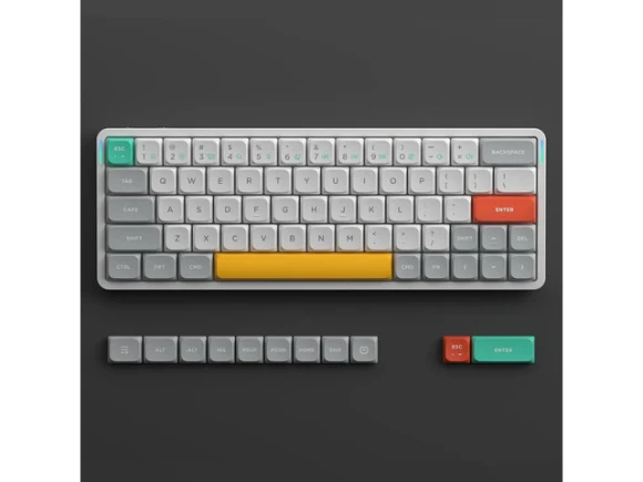 White 60% Keyboard — Bluetooth Keyboard, NuPhy