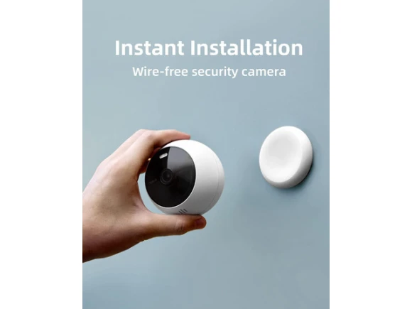 Wireless Security Camera System, 2-Cam Kit with Hub — Security Camera, Noorio