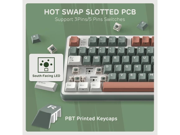 96% Mechanical Keyboard — Bluetooth Keyboard, Royal Kludge