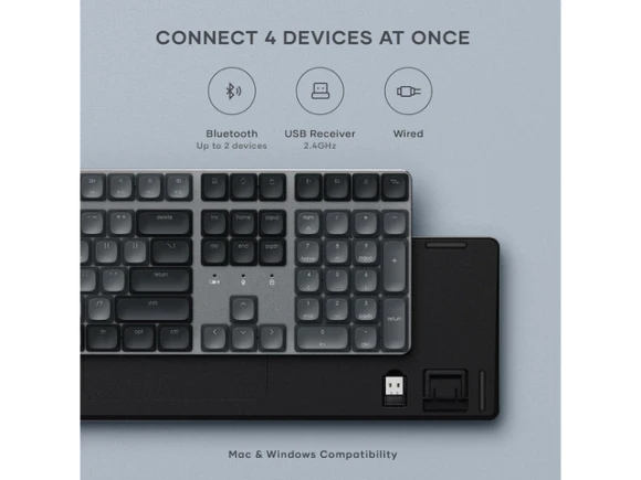 Full Size Mechanical Keyboard — Bluetooth Keyboard, Satechi