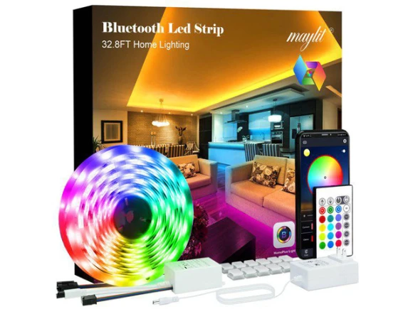 RGB LED Light Strip, 32.8 ft — LED Strip Lights, mayli