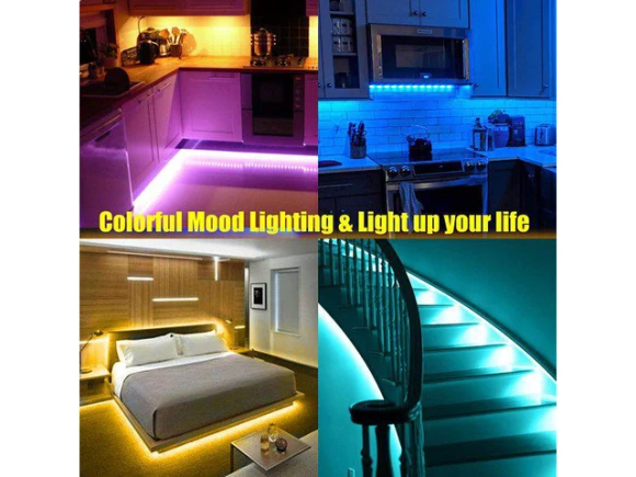 RGB LED Light Strip, 32.8 ft — LED Strip Lights, mayli