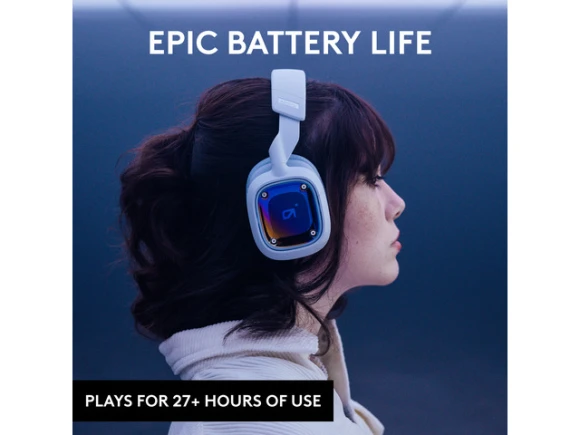 White Gaming Headset — Wireless Earbuds, Astro Gaming