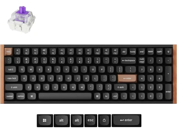 96% Compact Mechanical Keyboard — Bluetooth Keyboard, Keychron