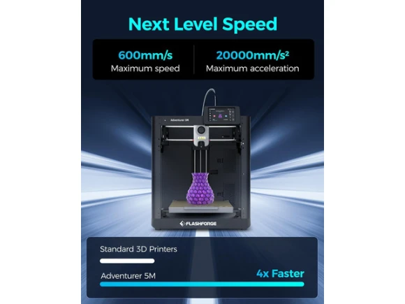 Adventurer 5M 3D Printer — 3D Printer, FLASHFORGE