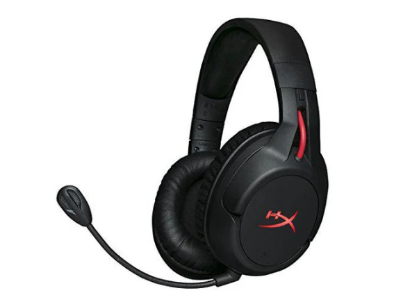 Black-Red Wireless Gaming Headset — Wireless Earbuds, HyperX