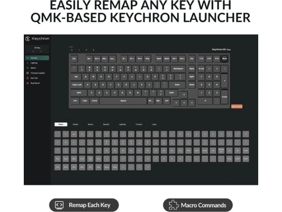 Wireless custom mechanical keyboard — Bluetooth Keyboard, Keychron