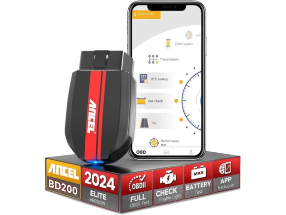 OBD2 scanner with Bluetooth — OBD2 Scanners, ANCEL