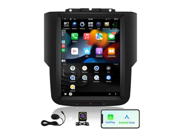 10.4-inch Android Car Radio for Dodge Ram — Car Infotainment System, KSPIV