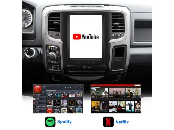 10.4-inch Android Car Radio for Dodge Ram — Car Infotainment System, KSPIV